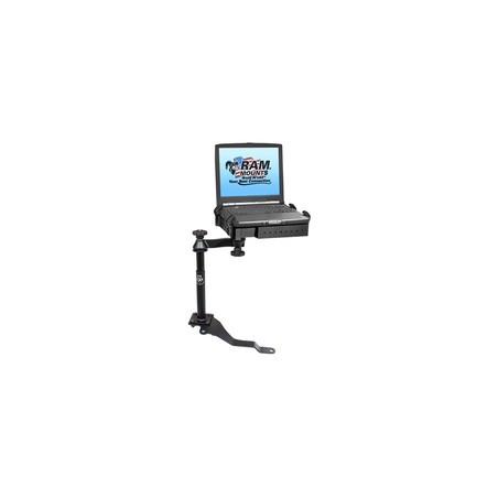 RAM® No-Drill™ Laptop Mount for '07-11 Jeep Wrangler