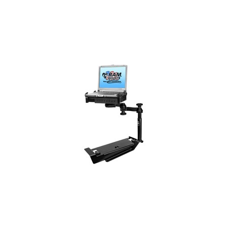 RAM® No-Drill™ Laptop Mount for '11-13 Chevy Caprice