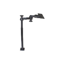 RAM® Tele-Pole™ with 12" & 18" Poles, Swing Arms & 75x75mm VESA Plate