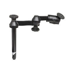 RAM® 8" Upper Pole with Double Swing Arms & Round Plate
