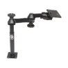 RAM® Tele-Pole™ with 8" & 9" Poles, Swing Arms & 75x75mm VESA Plate