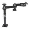 RAM® Tele-Pole™ with 8" & 9" Poles, Double Swing Arms & Round Plate