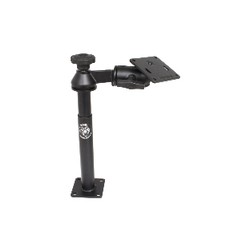RAM® Tele-Pole™ with 8" & 9" Poles, Swing Arm & 75x75mm VESA Plate