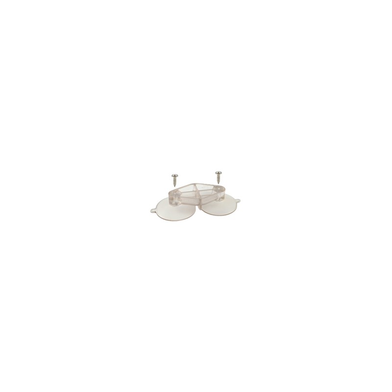 RAM® Rubber Double Suction Cup Base