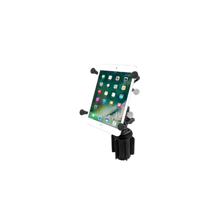 RAM® X-Grip® with RAM-A-CAN™ II Cup Holder Mount for 7"-8" Tablets