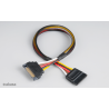 Prodlužovací napájecí SATA 15pin kabel - 30 cm