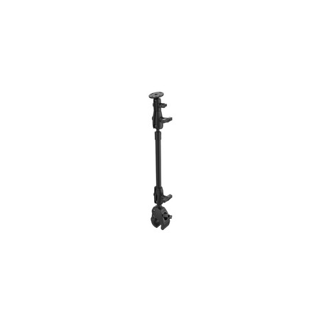RAM® Tough-Claw™ 9" Pipe Mount with Round Plate Adapter
