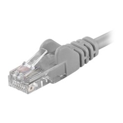 PremiumCord Patch kabel UTP RJ45-RJ45 CAT6 0.5m šedá