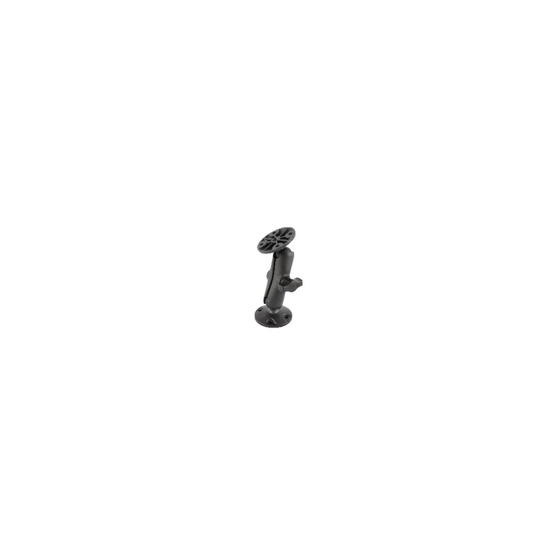 RAM® Universal Composite Double Ball Mount with Two Round Plates