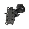RAM® Quick-Grip™ Phone Mount with RAM® Twist-Lock™ Suction Ratchet Base