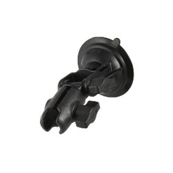 RAM® Twist-Lock™ Composite Suction Cup Ratchet Mount with Socket Arm