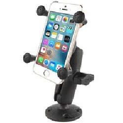 RAM® X-Grip® High-Strength Composite Phone Mount with Drill-Down Base