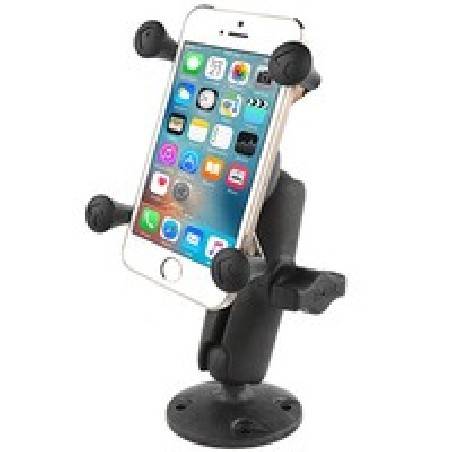 RAM® X-Grip® High-Strength Composite Phone Mount with Drill-Down Base