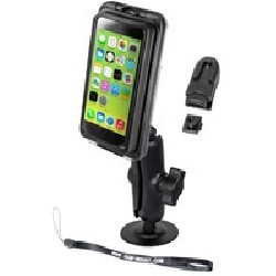 RAM® Aqua Box® Pro 20 iPhone 5 Mount with Flex Adhesive Base