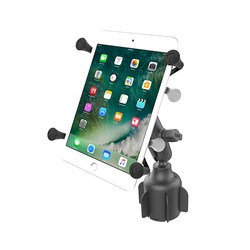 RAM® X-Grip® for 7"-8" Tablets with RAM® Stubby™ Cup Holder Base