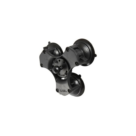 RAM® Twist-Lock™ Triple Suction Cup Ball Base RAPB3652241U