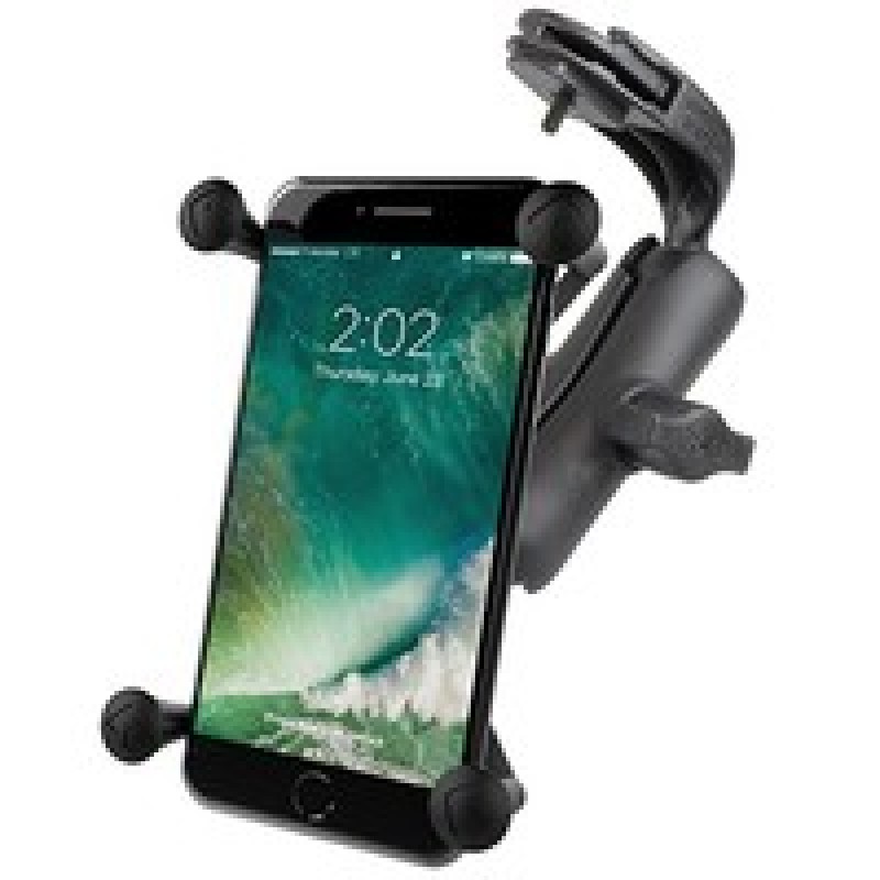 RAM® X-Grip™ Large Phone Mount with RAM® Mirror-Mate™ for GM Vehicles