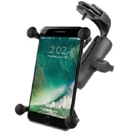 RAM® X-Grip™ Large Phone Mount with RAM® Mirror-Mate™ for GM Vehicles