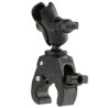 RAM® Tough-Claw™ Small Clamp Base with Double Socket Arm