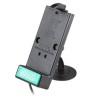GDS® Powered Type-C Phone Dock with RAM® Lil Buddy™ Adhesive Dash Mount RAPSB180GDSDOCKV1CU