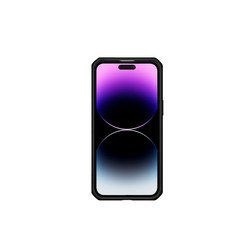Mobilis Spectrum_R Case For iPhone 15/Pro - Solid Black Mat - Soft Bag