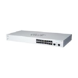 Cisco CBS220 Smart 16-Port GE PoE/2X1G SFP