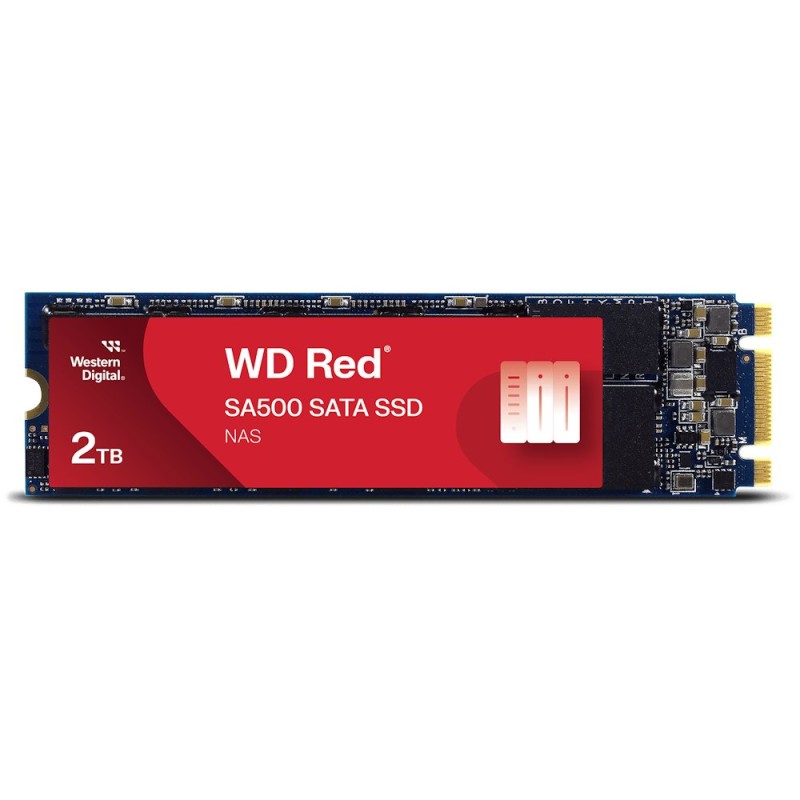 WD RED SSD 3D NAND WDS200T1R0B 2TB M.2 SATA Powered by SanDisk, (R:560, W:530MB/s)