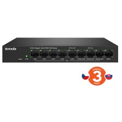 Tenda G0-8G-PoE 9xRJ45 Gigabit PoE Router 8xPoE 802.3af/at, 10/100/1000Mbps