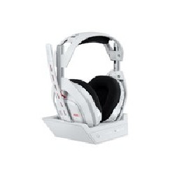 Logitech A50 LIGHTSPEED Wrls G Headset/With Base Station-White-EMEA28-9