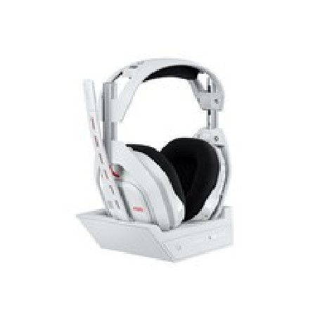 Logitech A50 LIGHTSPEED Wrls G Headset/With Base Station-White-EMEA28-9