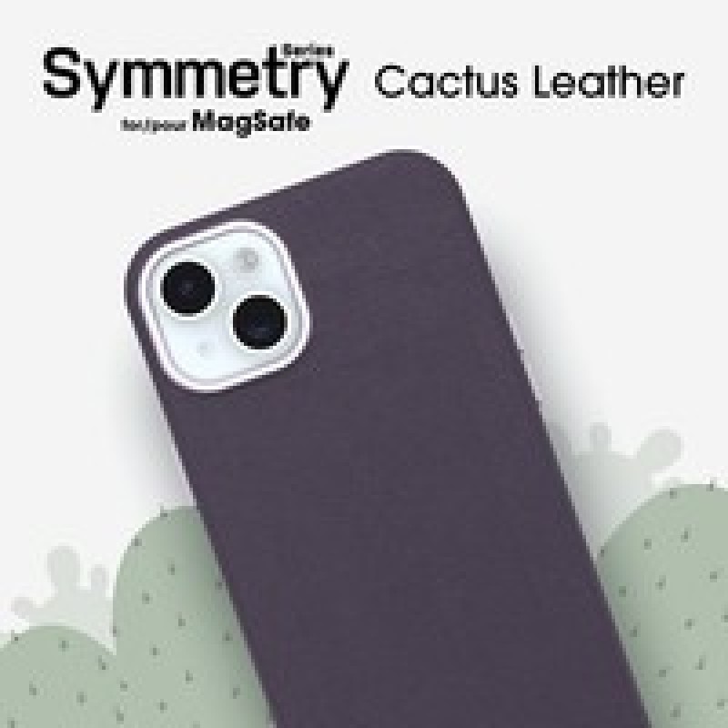 Otterbox OB Symmetry Cactus Leather/Apple iPhone 15 Plus Luxe Purple