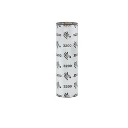 Wax/Resin Ribbon, 33mmx74m (1.3inx242ft), 3200 High Performance, 12mm (0.5in) core, 12/box