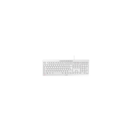 CHERRY Stream Keyboard UK/White-Gray