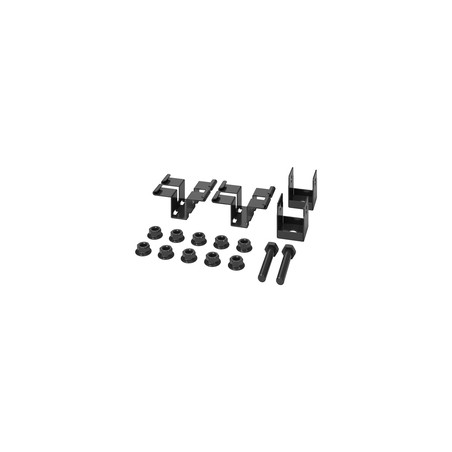 APC Rod Mounting Brackets X2 Black/