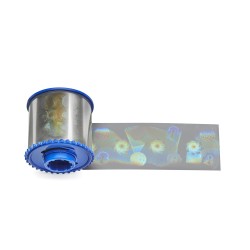 Zebra Stock,HOLO,SAFE GLOBE,1MIL,Wall,ZXP7,Top