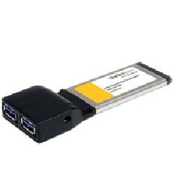 Startech 2 Port ExpressCard USB 3 Card/.