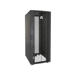 Rack 42U 1998mm (1998”)H x 800mm (31.50”)W x 1115mm (43.89”)D with Perf. Front Door, Perf. Split Rear Doors, Black gray