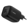 Belkin Gaming Dual USB-C Ladegereat/65 Watt GaN Schwarz