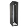 Rack 48U 2265mm (96.16”)H x 800mm (31.50”)W x 1115mm (43.89”)D with Perf. Front Door, Perf. Split Rear Doors, Black gray