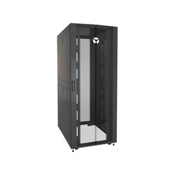 Rack 42U 1998mm (78.6”)H x 800mm (31.50”)W x 1215mm (47.83”)D with Perf. Front Door, Perf. Split Rear Doors, Black gray