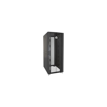 Rack 42U 1998mm (78.6”)H x 800mm (31.50”)W x 1215mm (47.83”)D with Perf. Front Door, Perf. Split Rear Doors, Black gray