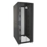 Rack 42U 1998mm (78.6”)H x 800mm (31.50”)W x 1215mm (47.83”)D with Perf. Front Door, Perf. Split Rear Doors, Black gray