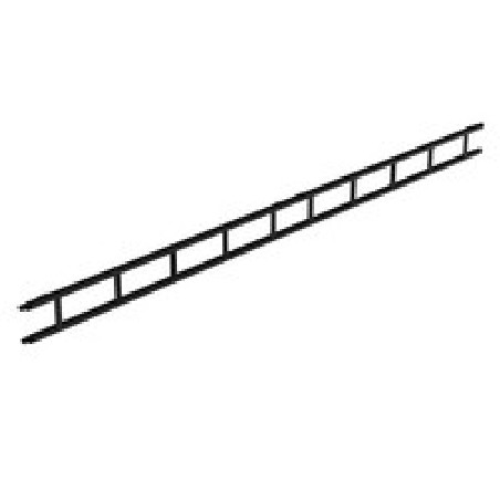 Vertiv Cable Ladder Rack Kit 6IN W//Install Kit Powder Coated Struct