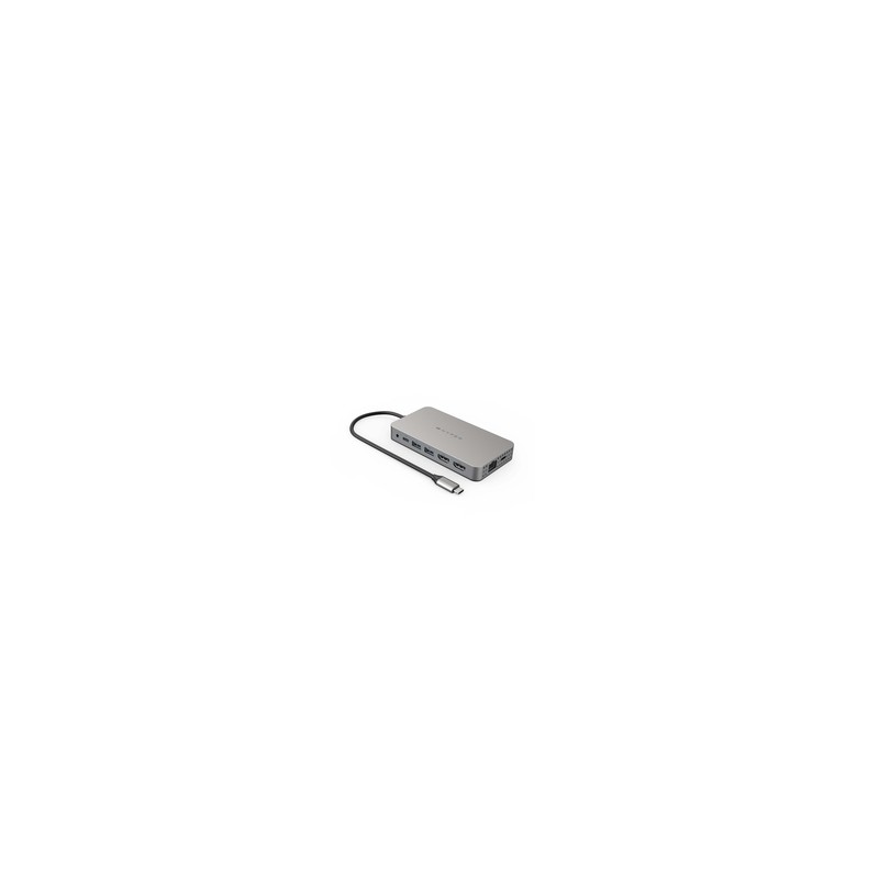 Targus HyperDrive DUEL HDMI 10IN1/Travel Dock F/ M1 MacBook Silver