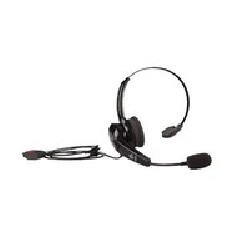 Zebra HS2100 Rugged Wired Headset (Over-The-Head Headband) Includes HS2100 Shortened Boom Module And HSX100 OTH Headband Module
