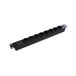 Vertiv Geist Rack PDU, Basic,1U,16A,220V,Schuko*3m,Schuko*8,black