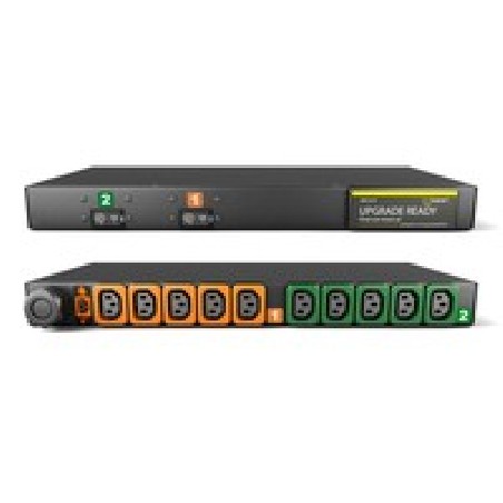 Vertiv Geist Rack PDU, Basic (upgradeable), 1U, input IEC 60309 230V 32A, locking outputs (10)C13 GI10046L