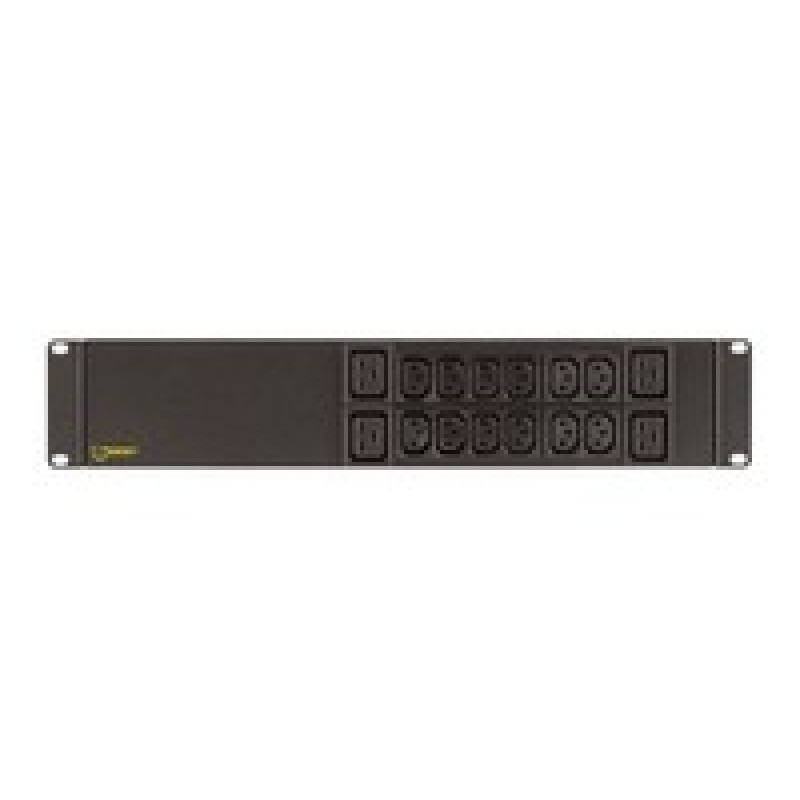Vertiv Geist Rack PDU, Basic, 2U, input IEC 60309 230V 16A, outputs (12)C13 (4)C19