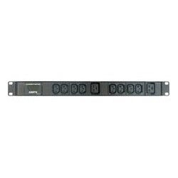 Vertiv Geist Rack PDU, Monitored (Unit Level), 1U, input IEC 60309 230V 16A, outputs (8)C13 (2)C19