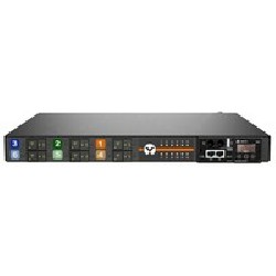 Vertiv Geist Rack PDU, Switched (Unit Level), EC, 1U, input IEC 60309 230/400V 3x32A, combi outputs (12)C13 or C19
